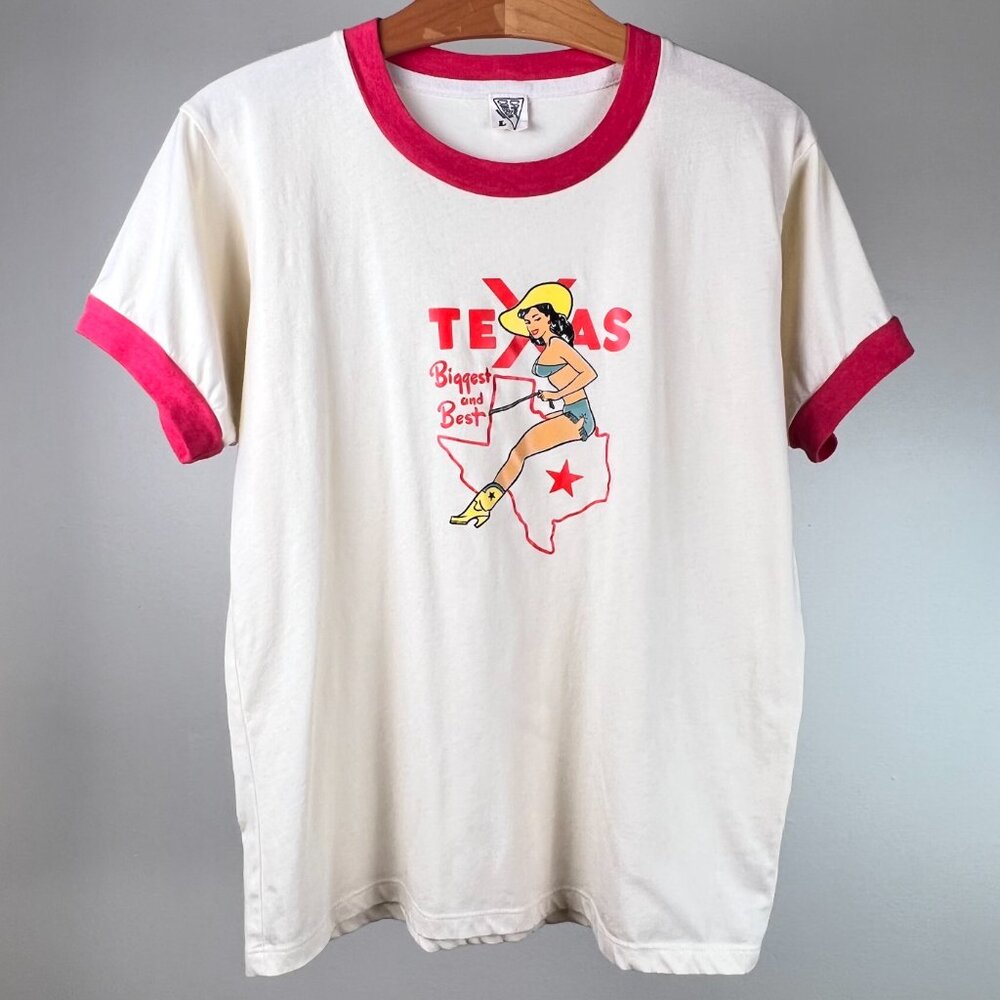 CAMP Collection Texas Biggest and Best Printed t-shirt